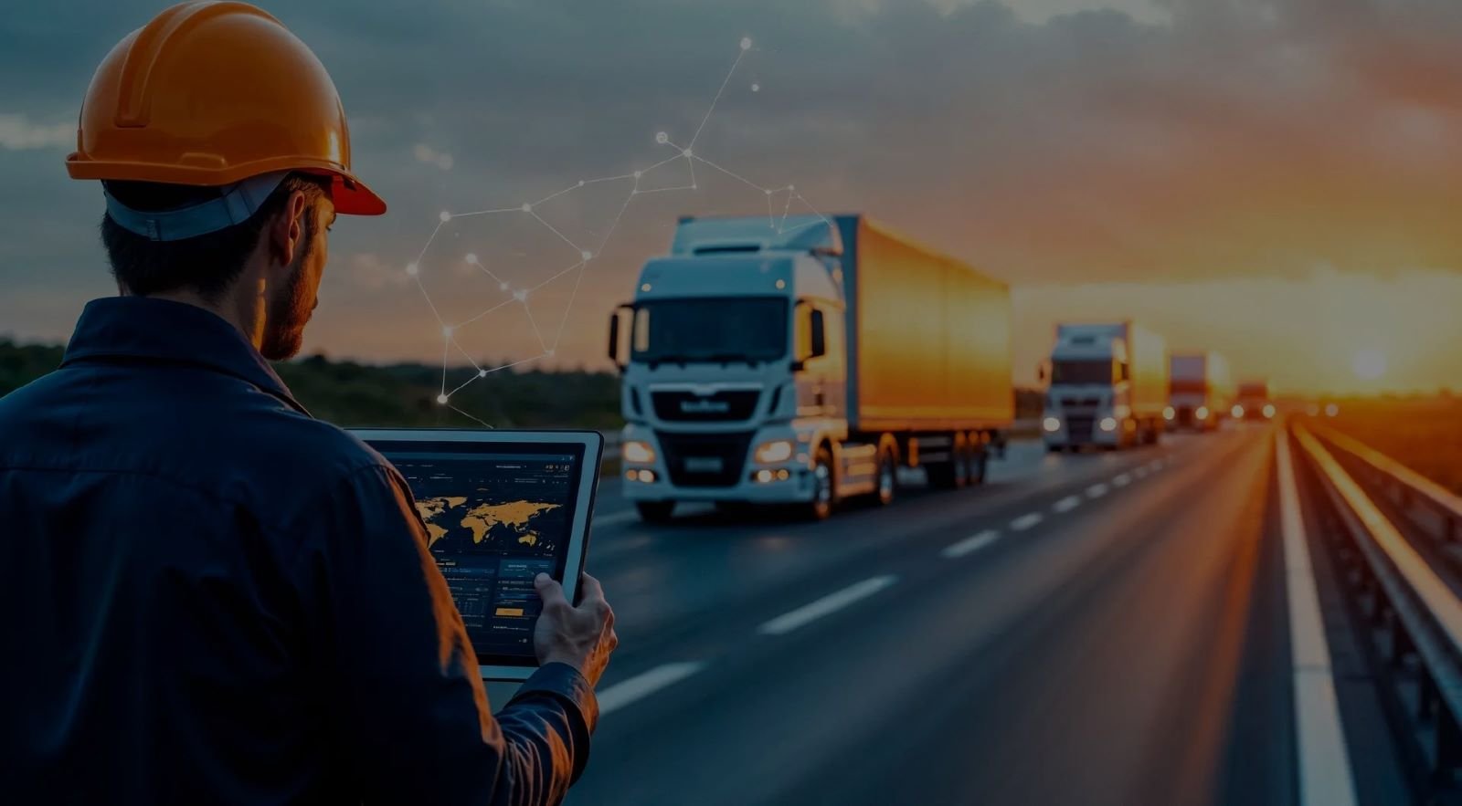 Modern logistics warehouse
