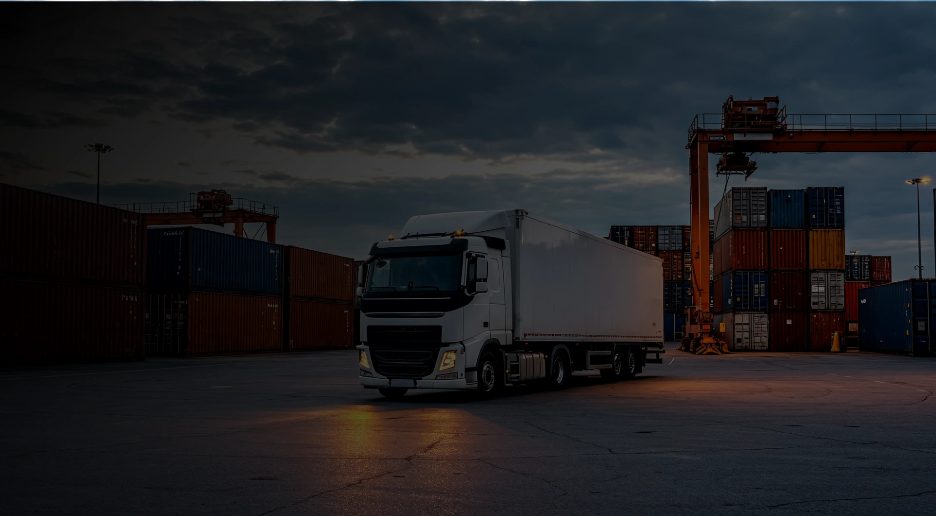 Cargo truck transportation